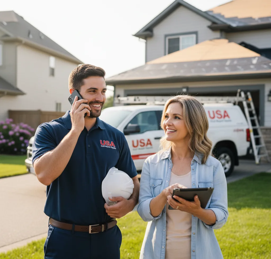 USA Roof Repair Experts customer support in Hanover